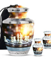 Chess Urn For Ashes For Women Memorial, Funeral Cremation Urn