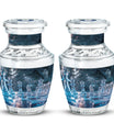 Chess Urn For Human Ashes Women Large Memorial, Funeral Urn For Ashes