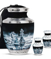 Chess Small Urns For Human Ashes Memorial, Funeral Cremation Urn