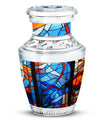 Stained Glass Mini Urns For Human Ashes Memorial, Funeral Cremation Urn
