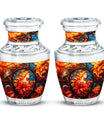 Stained Glass Urns For Human Ashes Large Memorial, Funeral Urn For Ashes