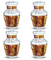 Stained Glass Cremation Urns Memorial, Funeral Shape Urn