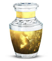 Dove Urn For Human Ashes Memorial - Yellow Urn for Adult Male