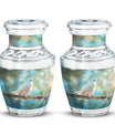 White Dove Burial Urns For Adult Human Ashes - Urns For Women