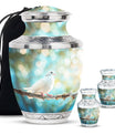 White Dove Burial Urns For Adult Human Ashes - Urns For Women