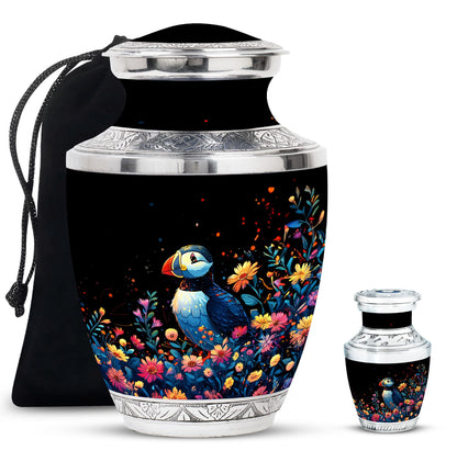 Personalized Bird Memorial Urn for Adult - 10-inch, 200 cu in - Yatskia