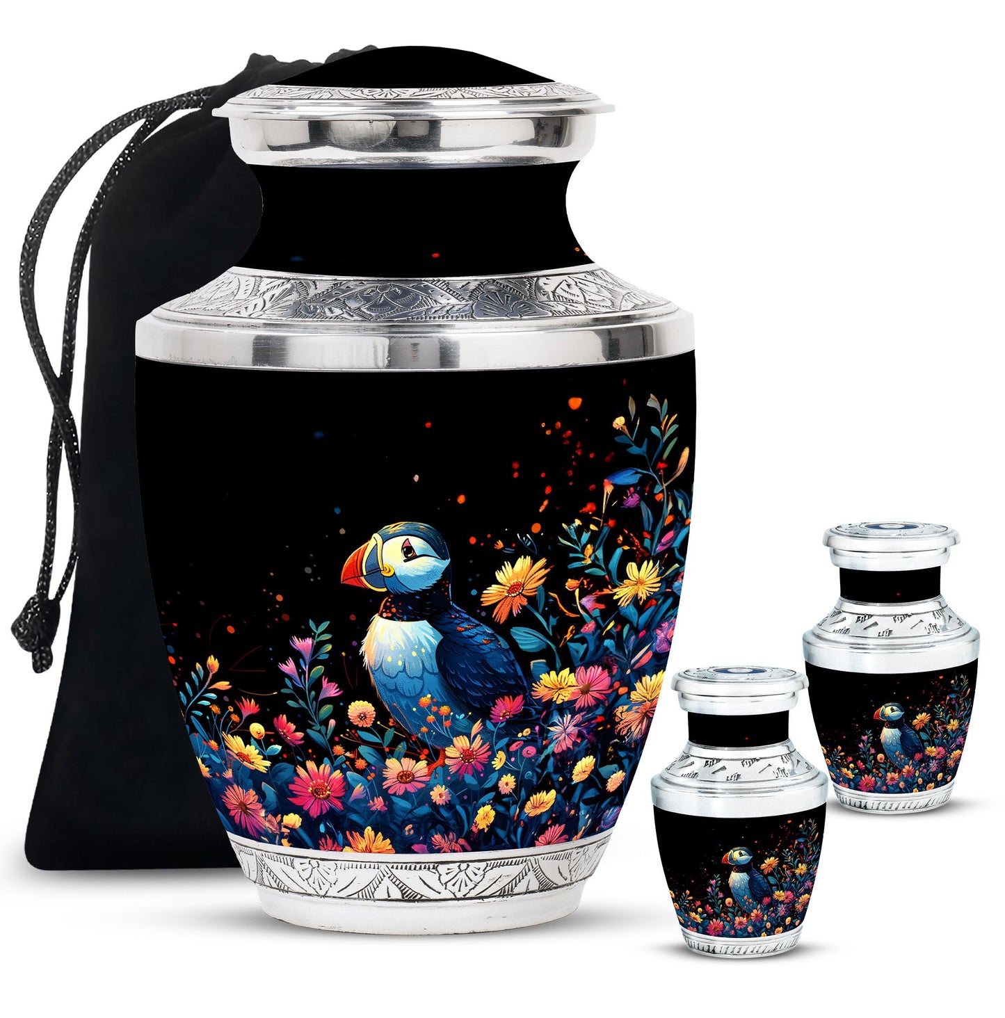 Personalized Bird Memorial Urn for Adult - 10-inch, 200 cu in - Yatskia