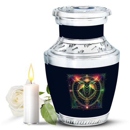 Personalized Spiritual Cremation Urn for Human Ashes - 10-inch, 200 cu in - Yatskia