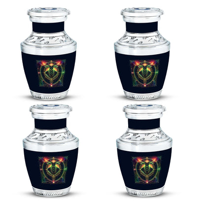 Personalized Spiritual Cremation Urn for Human Ashes - 10-inch, 200 cu in - Yatskia