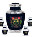 Taurus Zodiac Adult Urn For Ashes - Spiritual Urn For Funeral Service