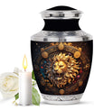 Lion Spiritual Memorial Urns for Ashes - Leo Ashes Cremation Urn For Men