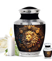 Lion Spiritual Memorial Urns for Ashes - Leo Ashes Cremation Urn For Men