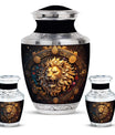 Lion Spiritual Memorial Urns for Ashes - Leo Ashes Cremation Urn For Men