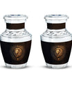 Leo Zodiac Personalized Urn For Human Ashes - Lion Memorial Urn For Sale