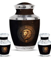 Leo Zodiac Personalized Urn For Human Ashes - Lion Memorial Urn For Sale