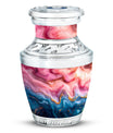 Abstract Urns For Adult Male And Female - Pink Abstract Urn For Cremation