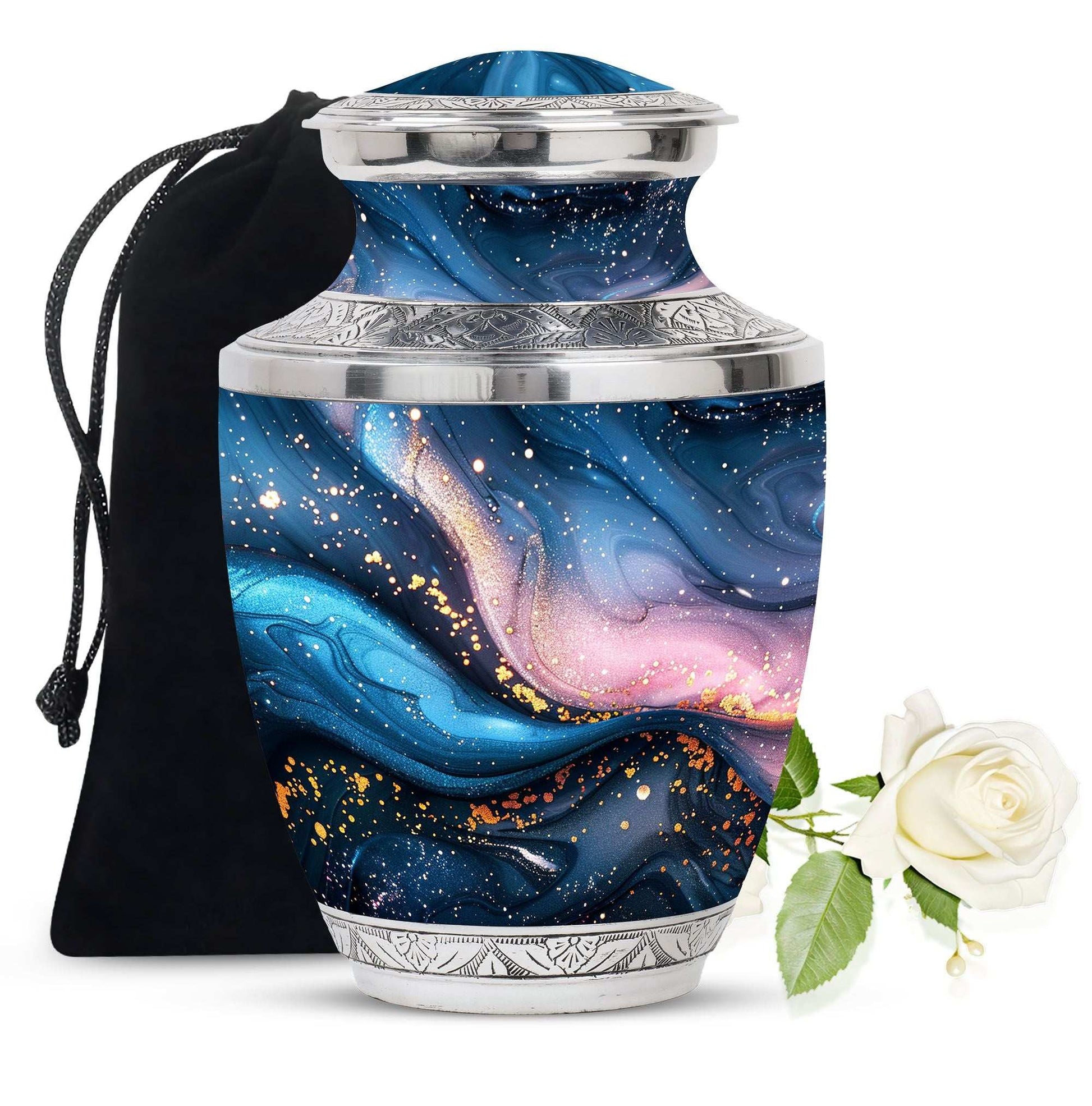 Abstract Cremation Urn – Artistic Abstract Memorial Tribute Urn