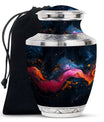 Galaxy Nebula Urn for Ashes – Cosmic Tribute Ashes Keepsake Urn