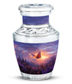 Monarch Butterfly Cremation Urn For Ashes - Purple Urns For Funeral