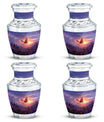 Monarch Butterfly Cremation Urn For Ashes - Purple Urns For Funeral