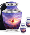 Monarch Butterfly Cremation Urn For Ashes - Purple Urns For Funeral