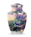 Moose Cremation Urn For Ashes – Forest Elk Memorial Urn For Human Ashes