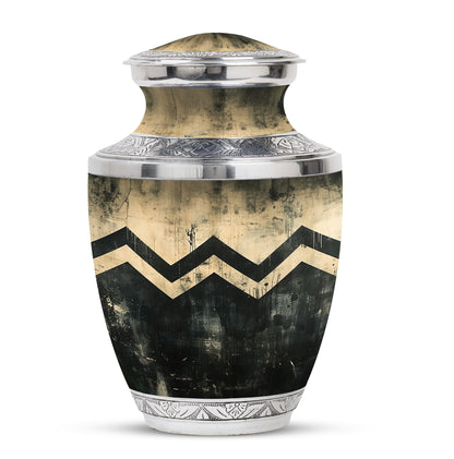 Personalized Artistic Cremation Urn for Human Ashes - 10-inch, 200 cu in - Yatskia