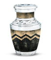 Zigzag Urn For Human Ashes Memorial - Customized Cremation Ashes Urn