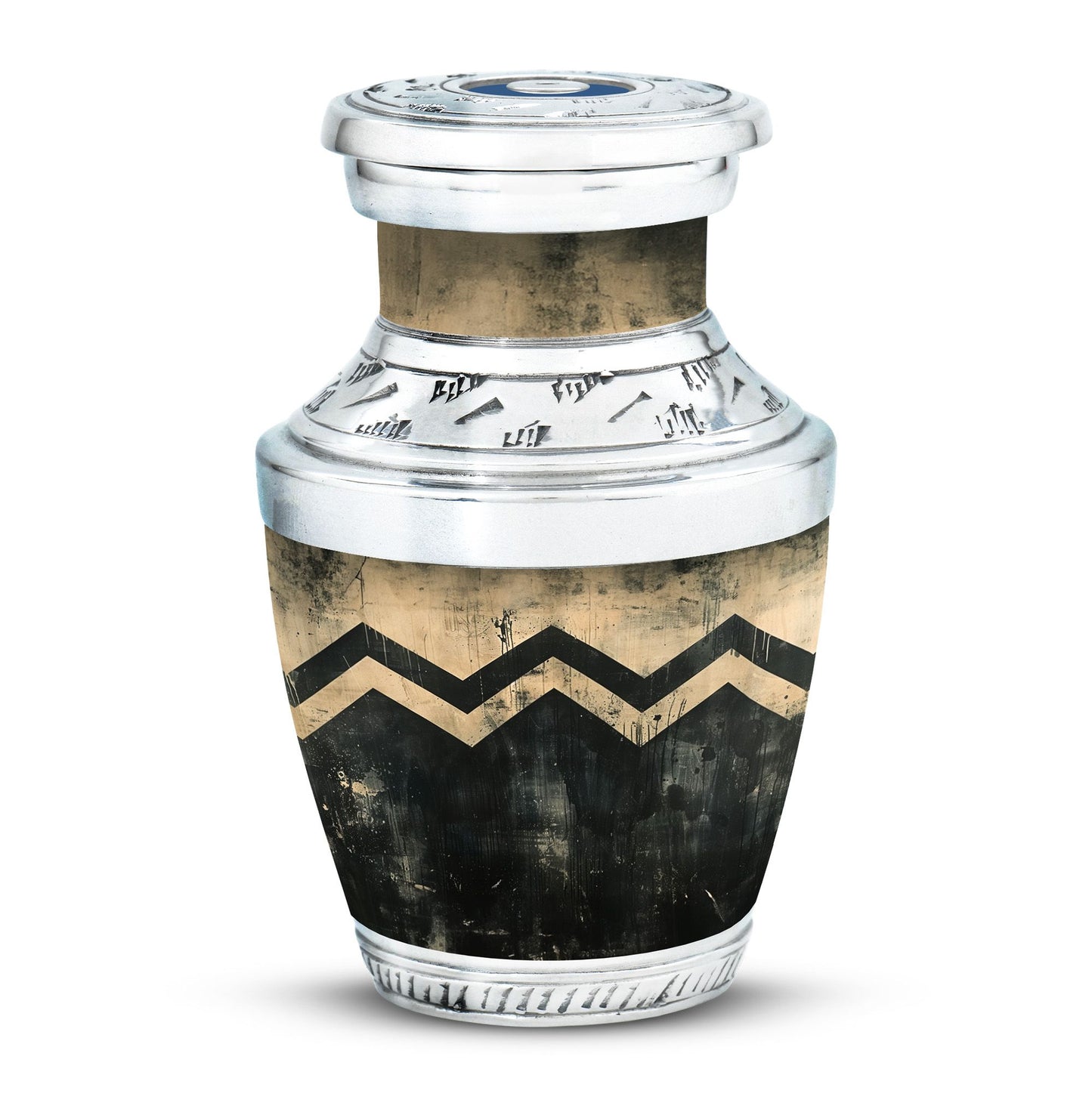 Personalized Artistic Cremation Urn for Human Ashes - 10-inch, 200 cu in - Yatskia
