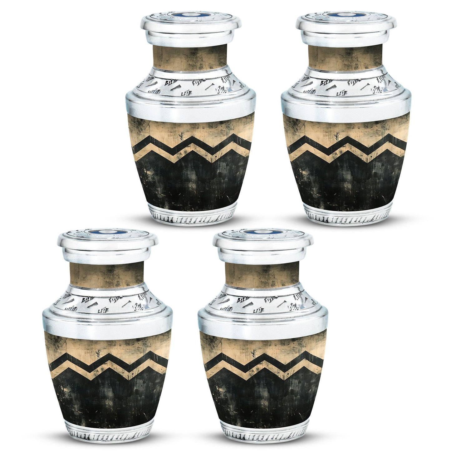 Personalized Artistic Cremation Urn for Human Ashes - 10-inch, 200 cu in - Yatskia