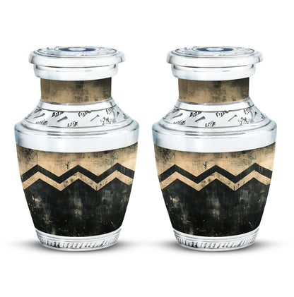Personalized Artistic Cremation Urn for Human Ashes - 10-inch, 200 cu in - Yatskia