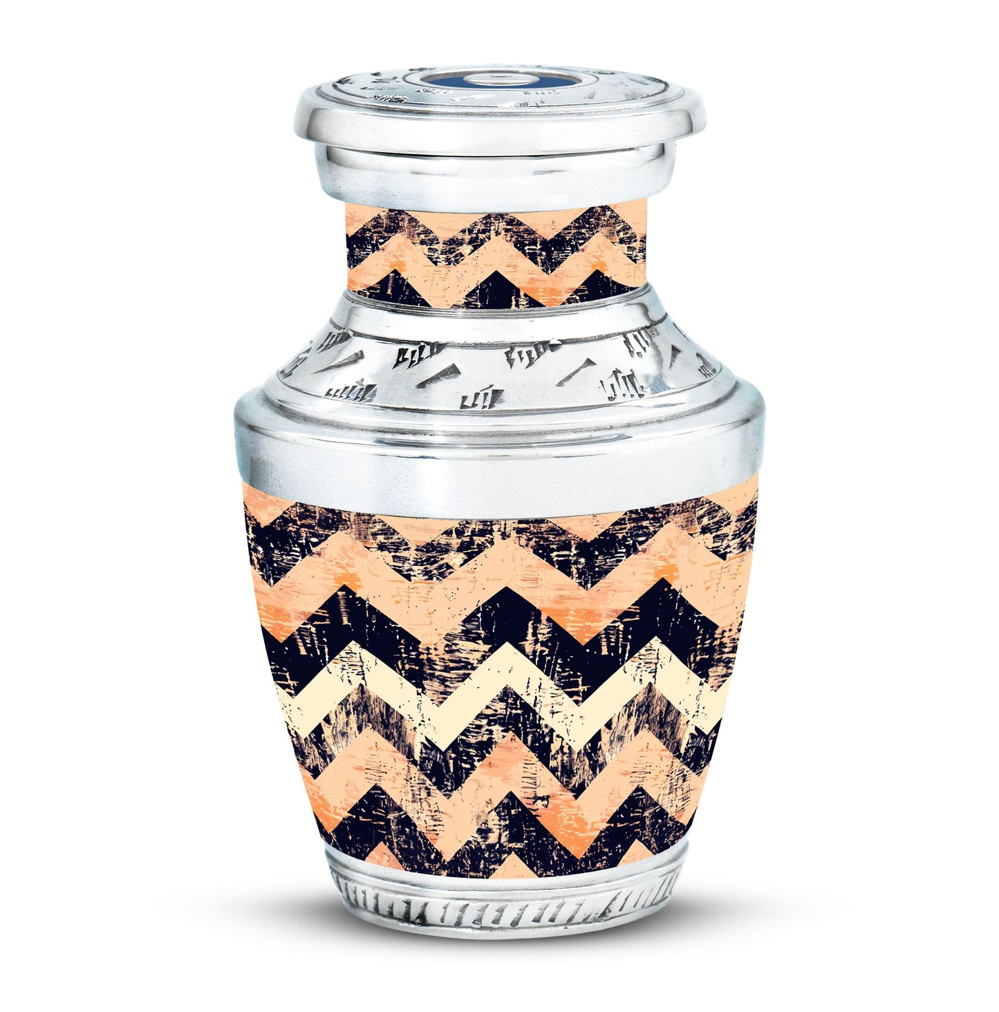 Personalized Artistic Cremation Urn for Adult Male - 10-inch, 200 cu in - Yatskia