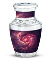 Galaxy Funeral Urn For Dad And Mom - Red Funeral Urn For Ashes