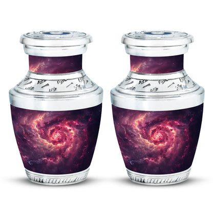 Personalized Galaxy Cremation Urn for Dad - 10-inch, 200 cu in - Yatskia