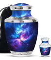 Cosmos Galaxy Urn For Male & Female - Galaxy Cremation Memorial Urn