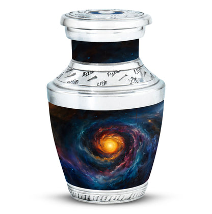 Personalized Galaxy Memorial Urn for Mom - 10-inch, 200 cu in - Yatskia