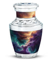 Galaxy Abstract Urn For Funeral - Abstract Space Urn For Adult Human Ashes
