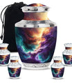 Galaxy Abstract Urn For Funeral - Abstract Space Urn For Adult Human Ashes