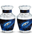 Galaxy Memorial Ashes Urn For Funeral - Artistic Galaxy Cremation Urn