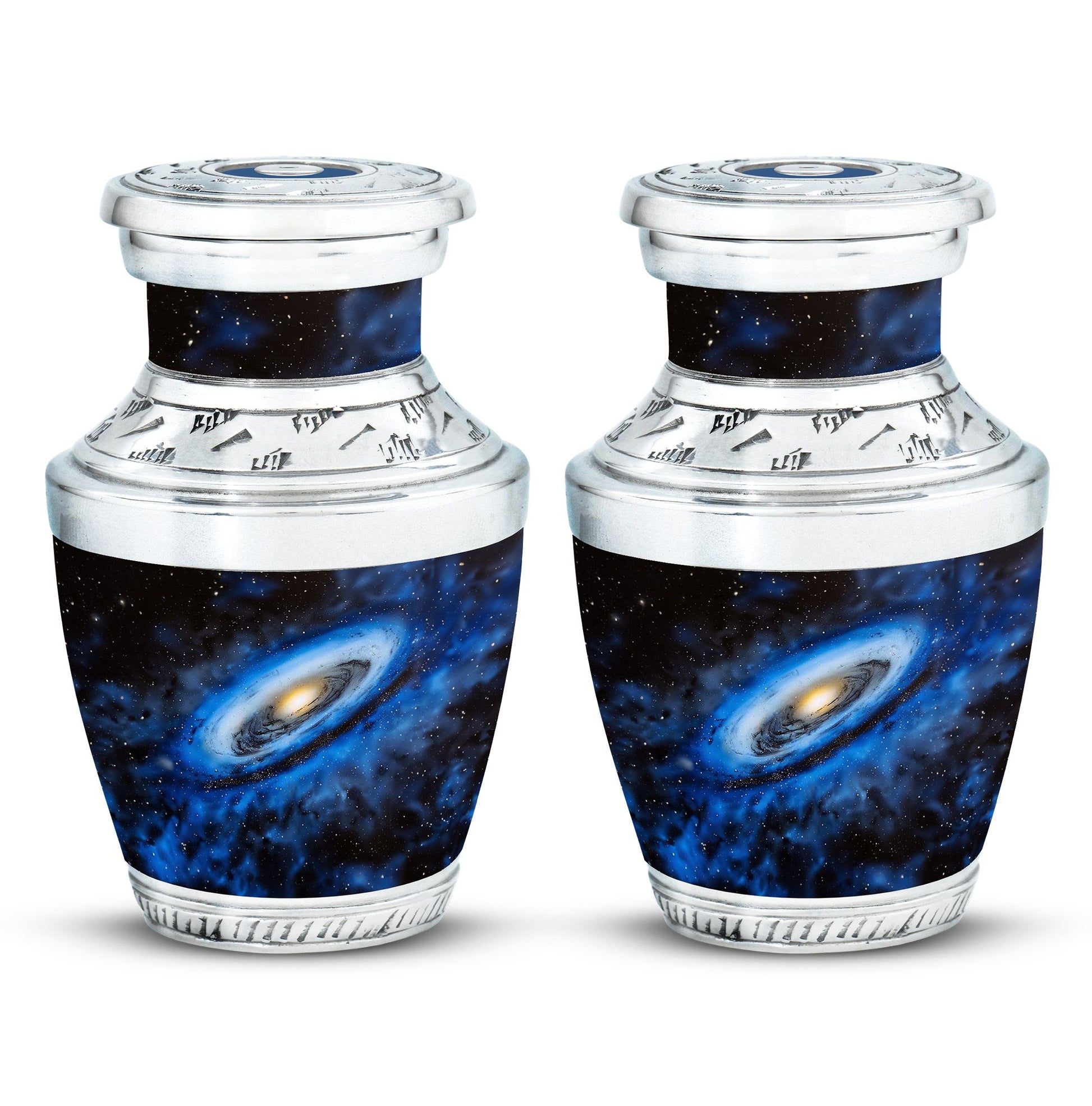 Galaxy Memorial Ashes Urn For Funeral - Artistic Galaxy Cremation Urn