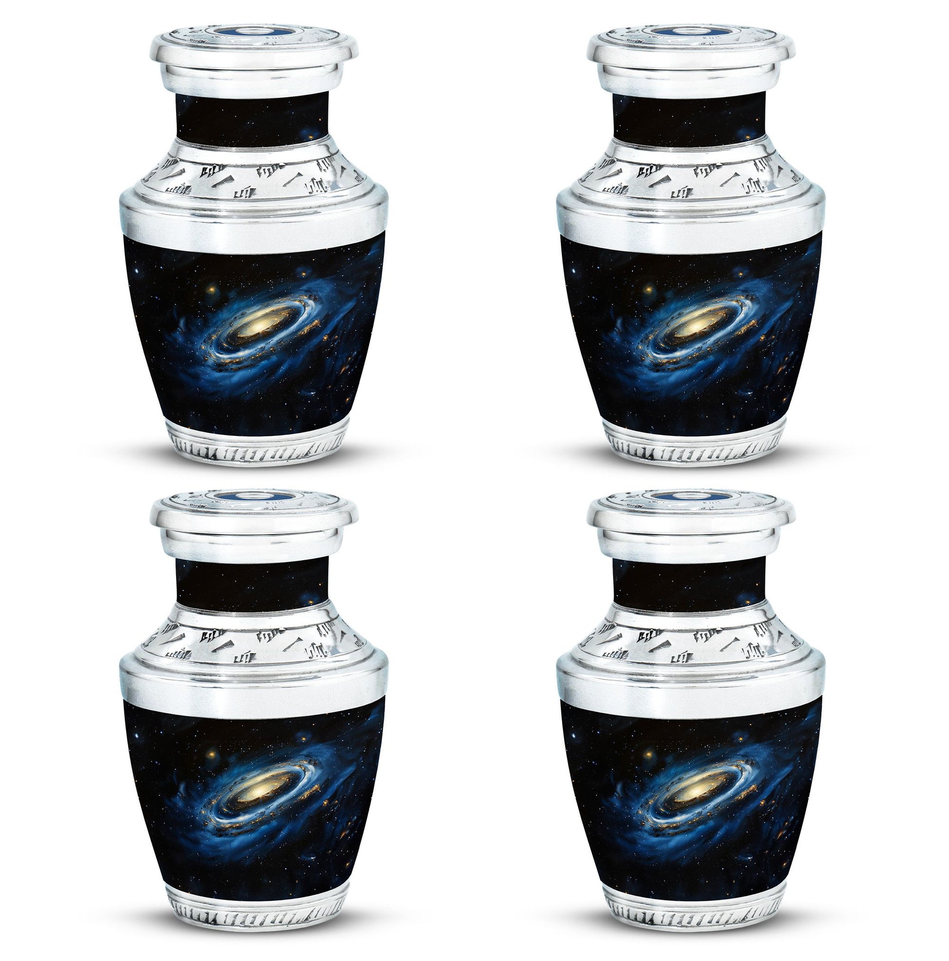 Milky Way Galaxy Funeral Urns For Ashes - Outer Space Memorial Urn