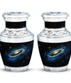 Milky Way Galaxy Funeral Urns For Ashes - Outer Space Memorial Urn