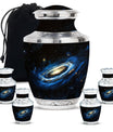 Milky Way Galaxy Funeral Urns For Ashes - Outer Space Memorial Urn