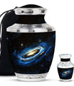 Milky Way Galaxy Funeral Urns For Ashes - Outer Space Memorial Urn