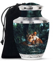 Lioness And Cub Cremation Urn For Adults - Lion Urns For Men & Women