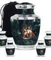Lioness And Cub Cremation Urn For Adults - Lion Urns For Men & Women