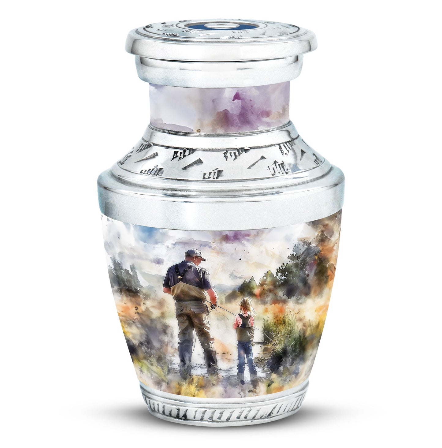 Personalized Fish Cremation Urn for Pet Ashes - 10-inch, 200 cu in - Yatskia