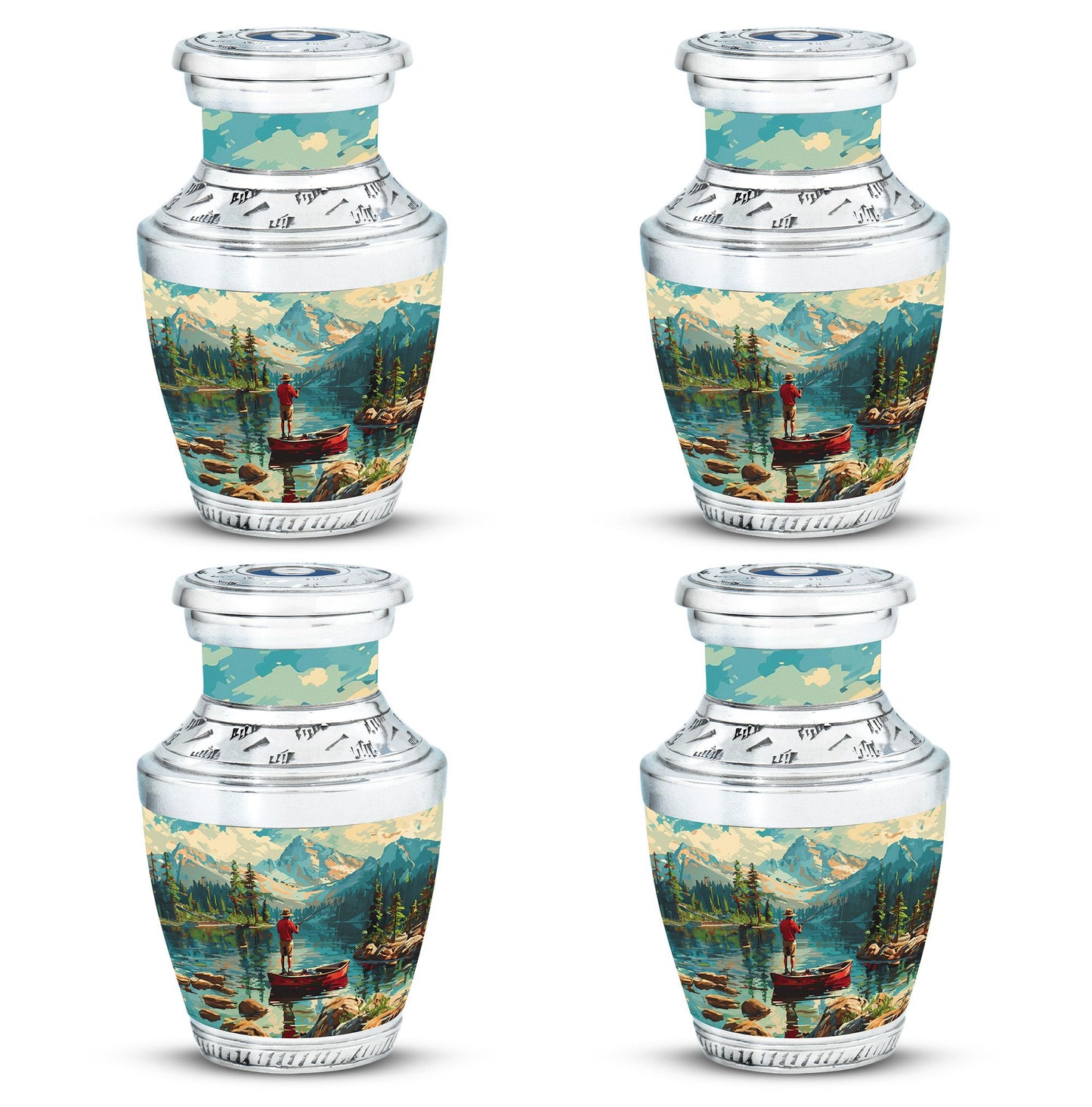 Personalized Fish Cremation Urn for Pet Ashes - 10-inch, 200 cu in - Yatskia