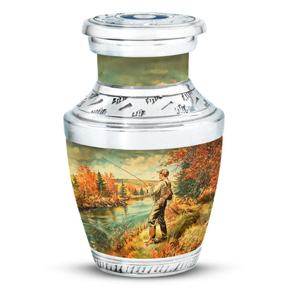 Personalized Fish Cremation Urn for Pet Ashes - 10-inch, 200 cu in - Yatskia
