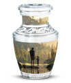 Father & Son Fishing Memorial Urn - Funeral Urns For Human Ashes